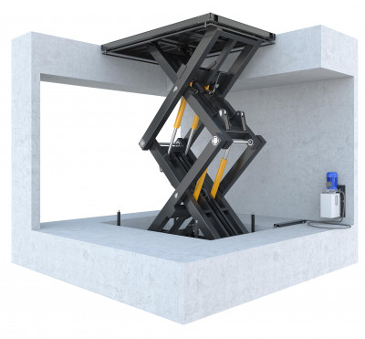 Стационарный гидравлический подъемник 3000 кг Фото в Красноярске