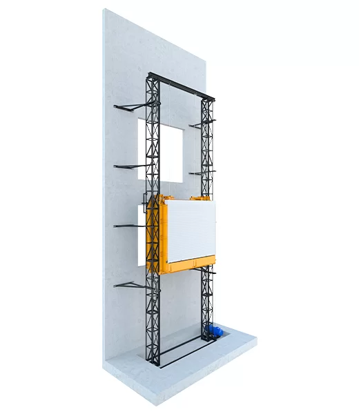 Двухмачтовый подъемник 1000 кг, 24 м Фото в Красноярске