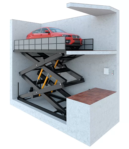 Двухножничный автомобильный лифт - 3000 кг Фото 