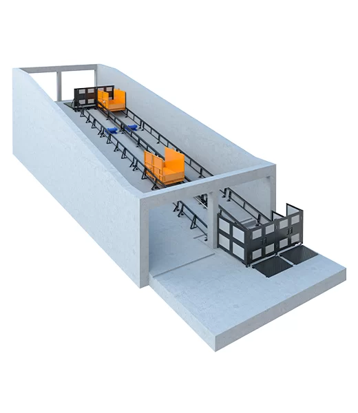 Наклонный грузовой подъемник 3000 кг Фото в Красноярске